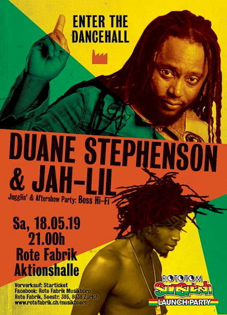 Poster Duane Stephenson & Jah-Lil