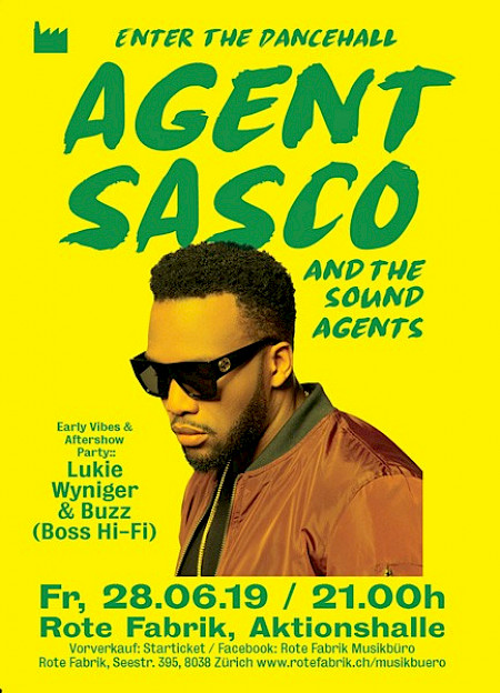 Poster Agent Sasco & The Sound Agents