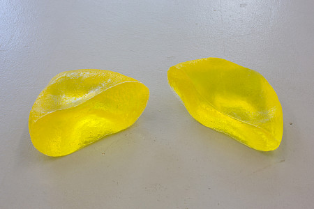 Vanessa Billy, Refresh, Refresh (yellow squeeze), 2016. Courtesy: Kunstsammlung Stadt Zürich. Foto: Alexander Hana.