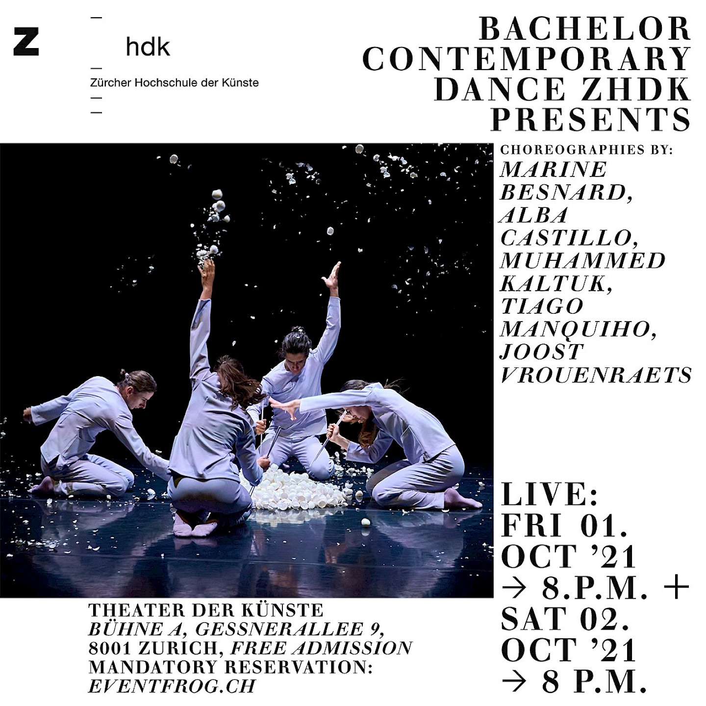 Bachelor Contemporary Dance ZHdK presents: