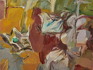 Hanny Fries: Die Syphonflasche, 1969, Öl auf Leinwand, Inv.Nr. HF 54. Foto: Reto Pedrini © Stiftung Righini-Fries Zürich