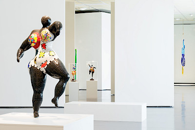 Nana Mosaïque Noire, 1999, Würth Collection Photo: Franca Candrian © 2022 Niki Charitable Art Foundation, All rights reserved / ProLitteris, Zurich