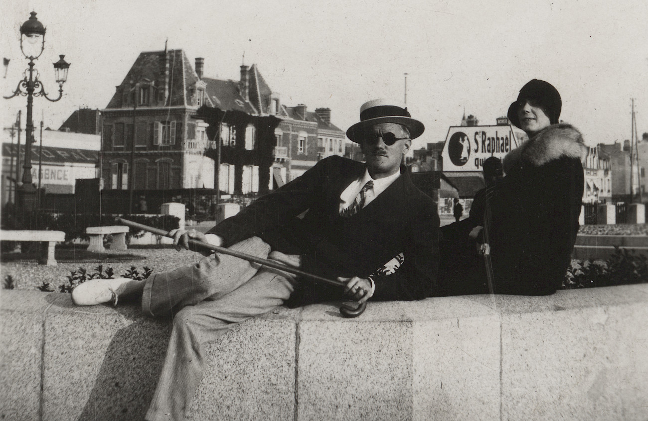 James Joyce und Nora Barnacle © Image courtesy of the Poetry Collection of the University Libraries, University at Buffalo, The State University of New York