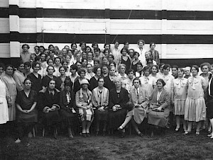 Komitee der SAFFA 1928 | © Schweizerisches Sozialarchiv, F Fb-0002-28 (Urheber: Fotostudio Carl Jost)
