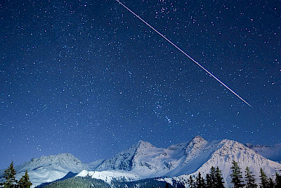 Sternschnuppen am Himmel – Die Perseiden kommen