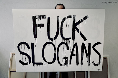 Jürg Halter - Fuck Slogans