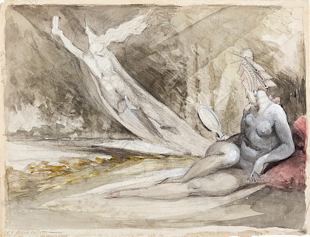 Johann Heinrich Füssli, Allegorie der Eitelkeit, 1811, Auckland Art Gallery Toi o Tāmaki, purchased 1965, Image courtesy of Auckland Art Gallery Toi o Tāmaki