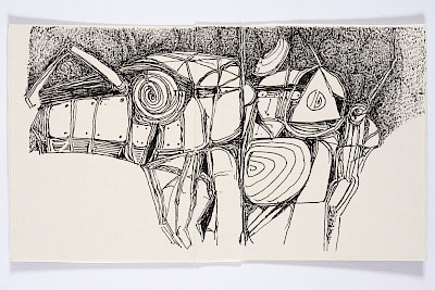 Ibrahim El-Salahi, Pain Relief Drawings