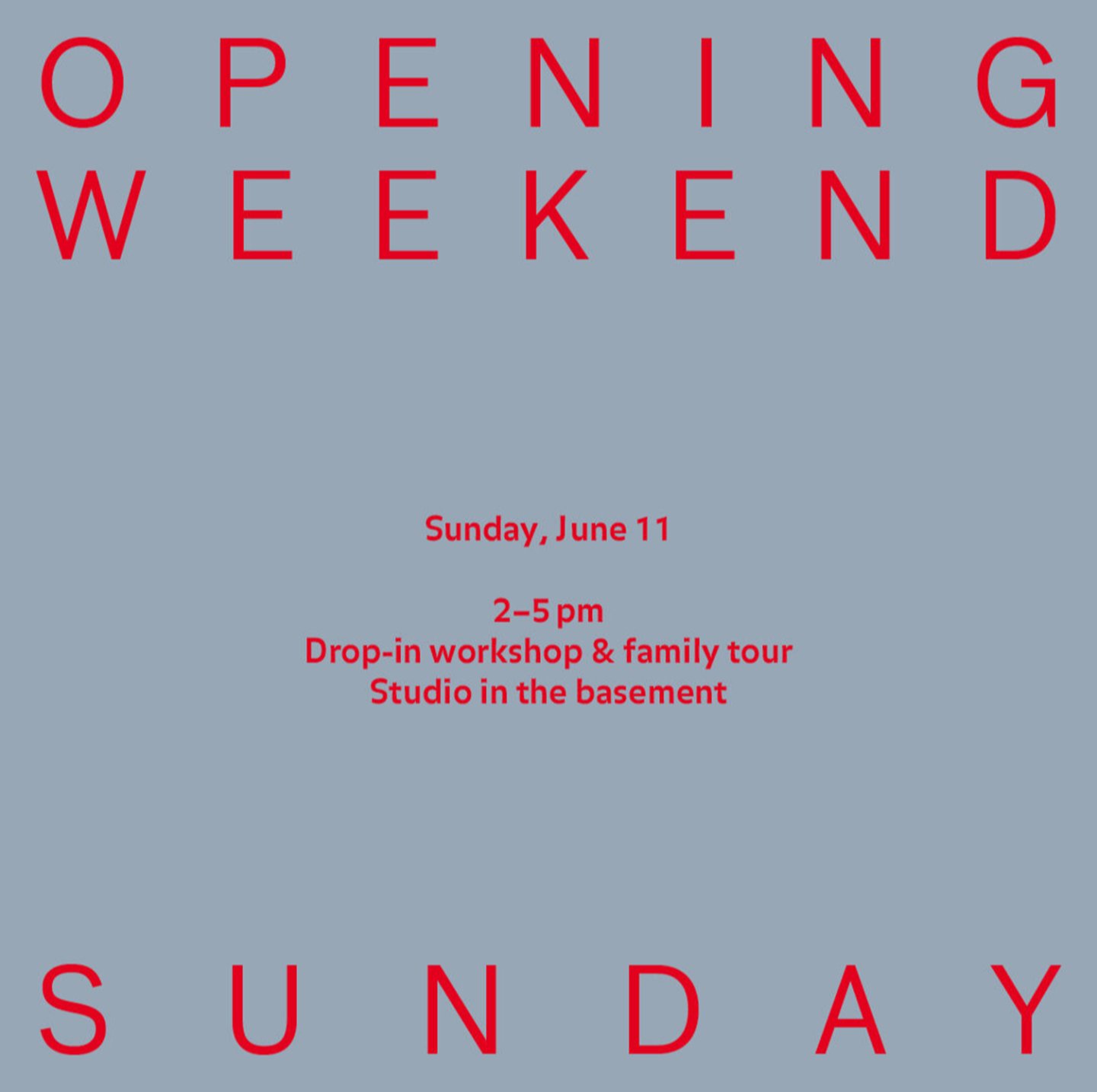 Opening Sunday: Drop-in Workshop und Familienrundgang