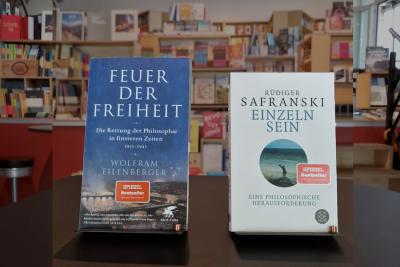 Zürich liest: 3 Philosophen – 2 Bücher – 1 Spiegel-Eye