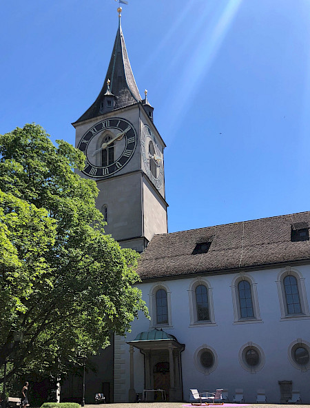Kirche St. Peter Altstadt Zürich