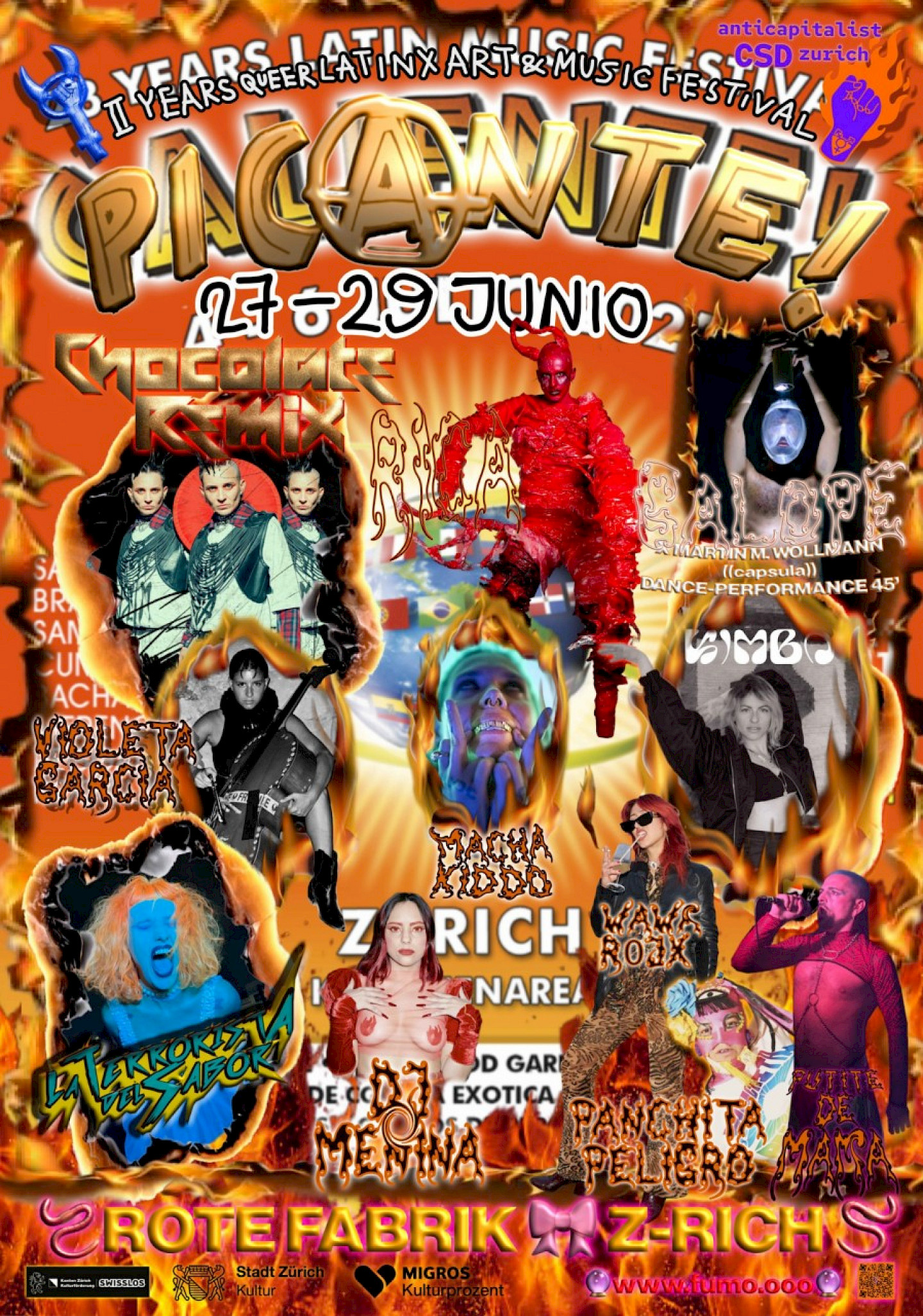 Poster Picante! Festival