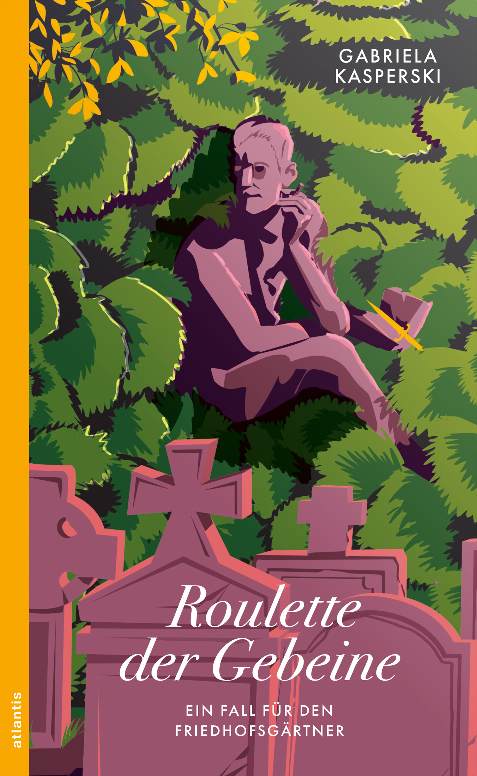 ‘Roulette of the Bones’ crime walk at Fluntern Cemetery, by and with Gabriela Kasperski