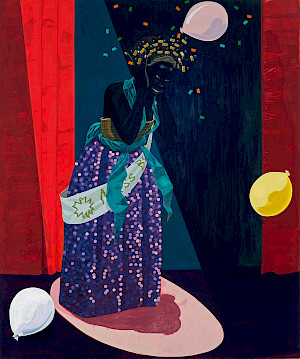 Kerry James Marshall, Untitled (Beauty Queen), 2014, Privatsammlung, © Kerry James Marshall. Courtesy of the artist and David Zwirner, London