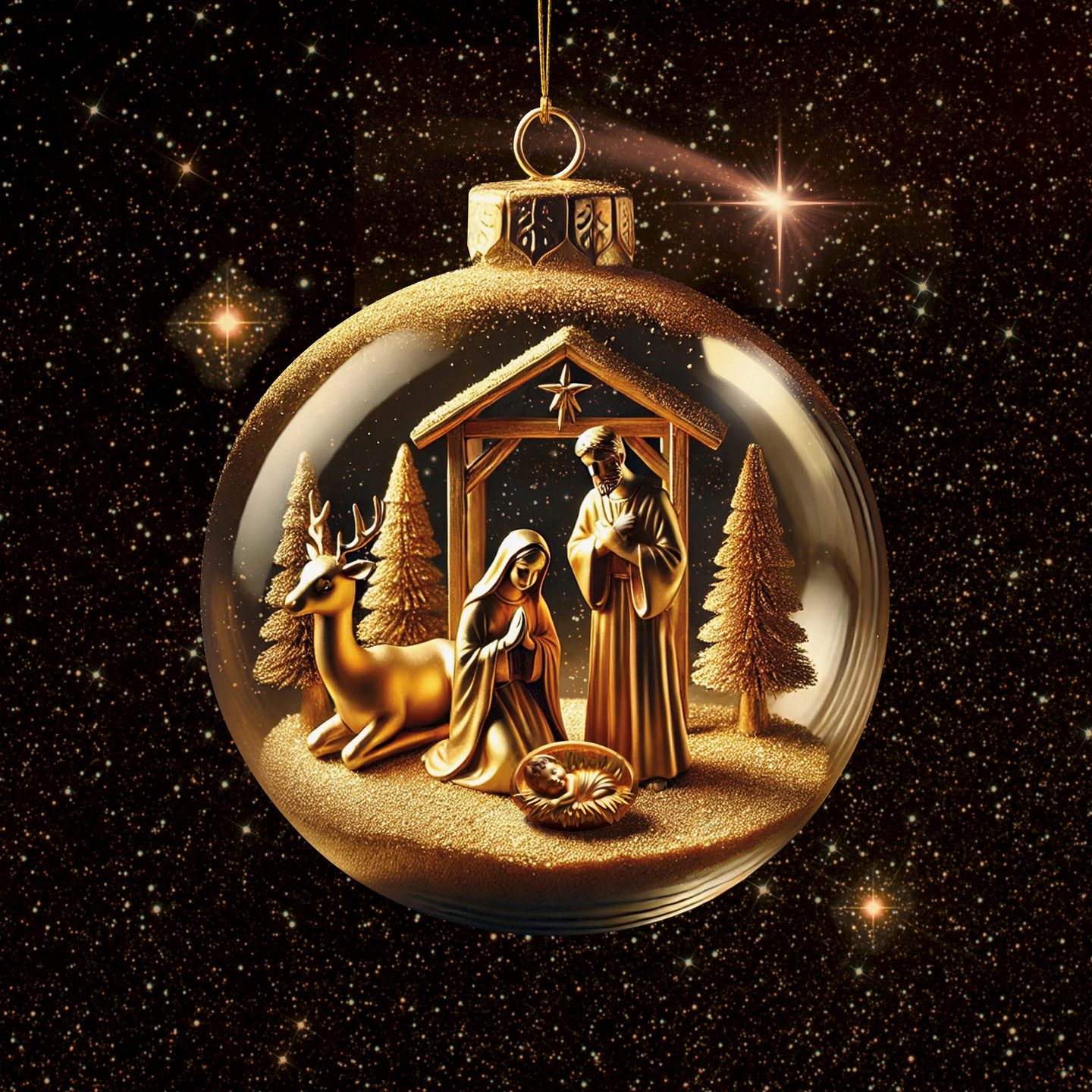 Keyvisual der Ausstellung «Weihnachten & Krippen»