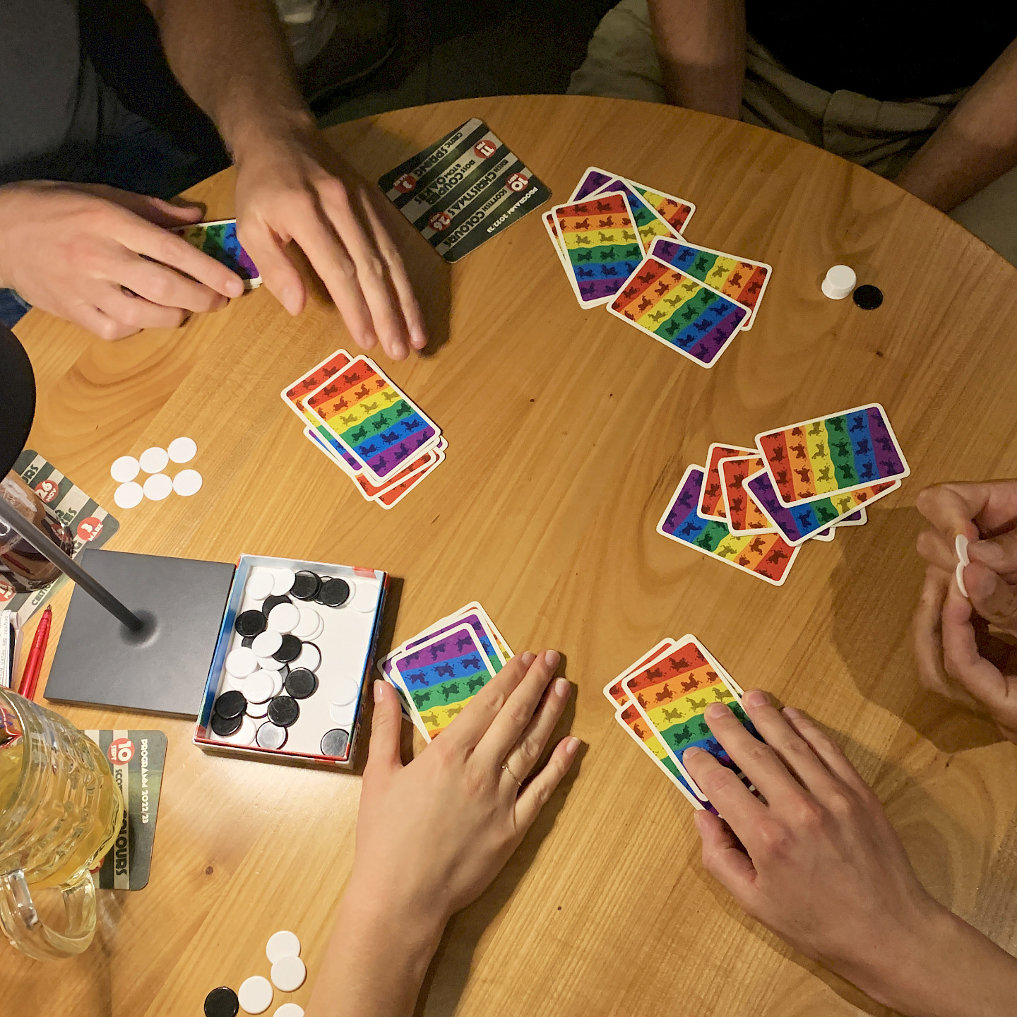 Spiele im Bistro