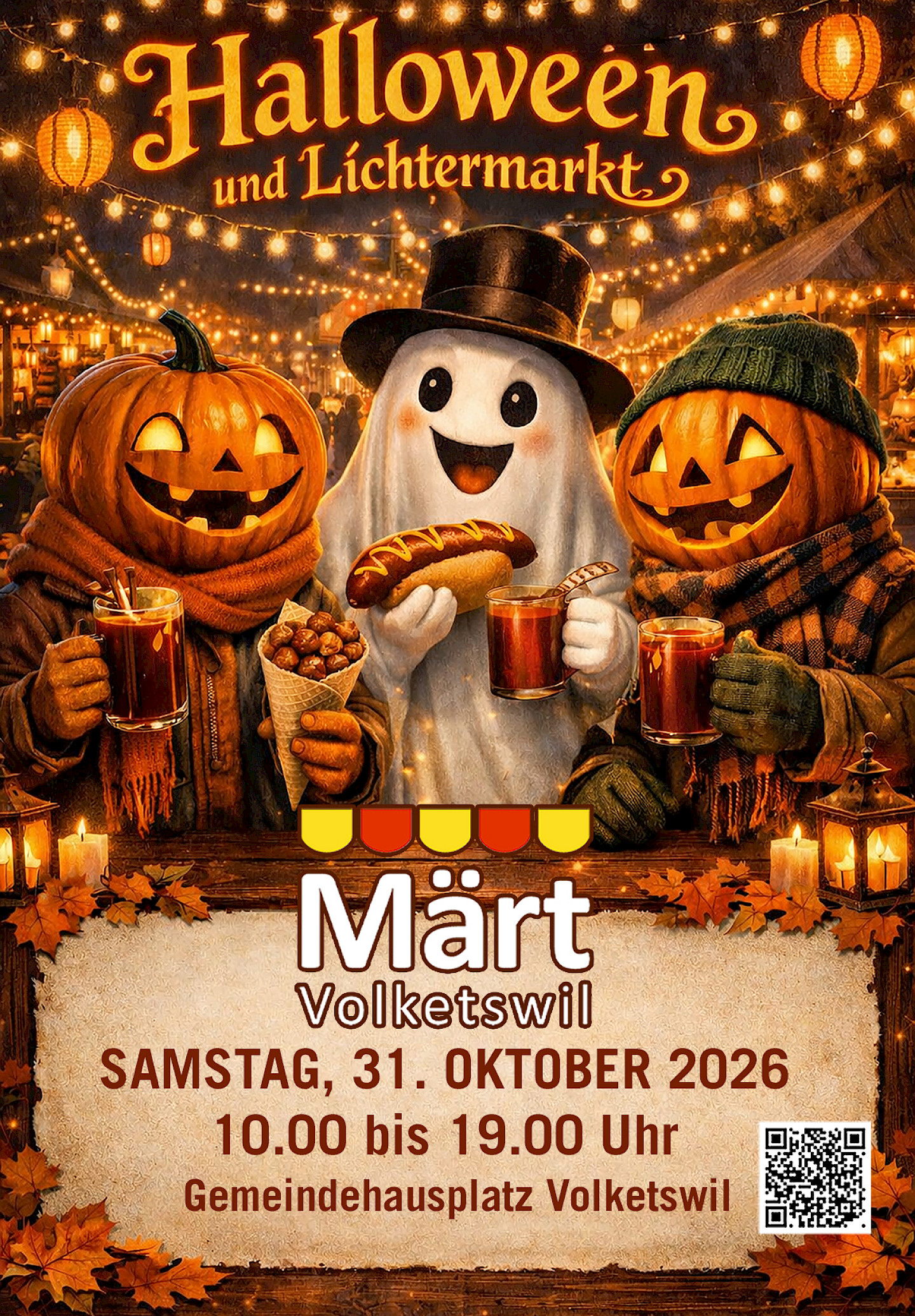 Grosser Lichter- und Halloweenmarkt