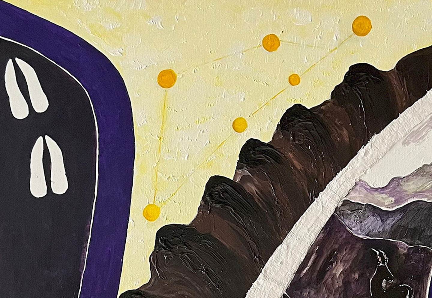 Bildausschnitt aus dem Sternbild Capricorn von Sue Spinnler