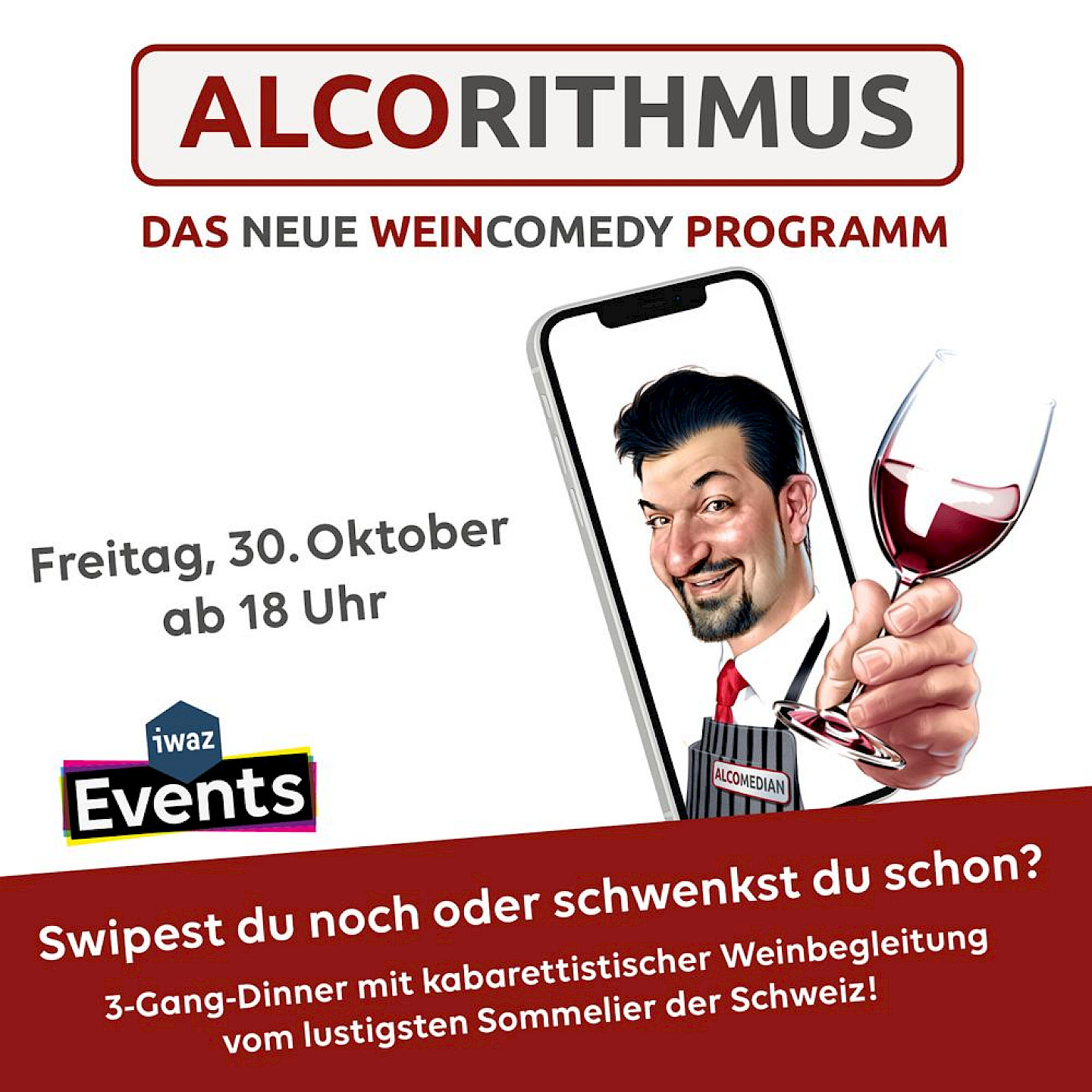Alcorithmus – Between a wine glass and a smartphone