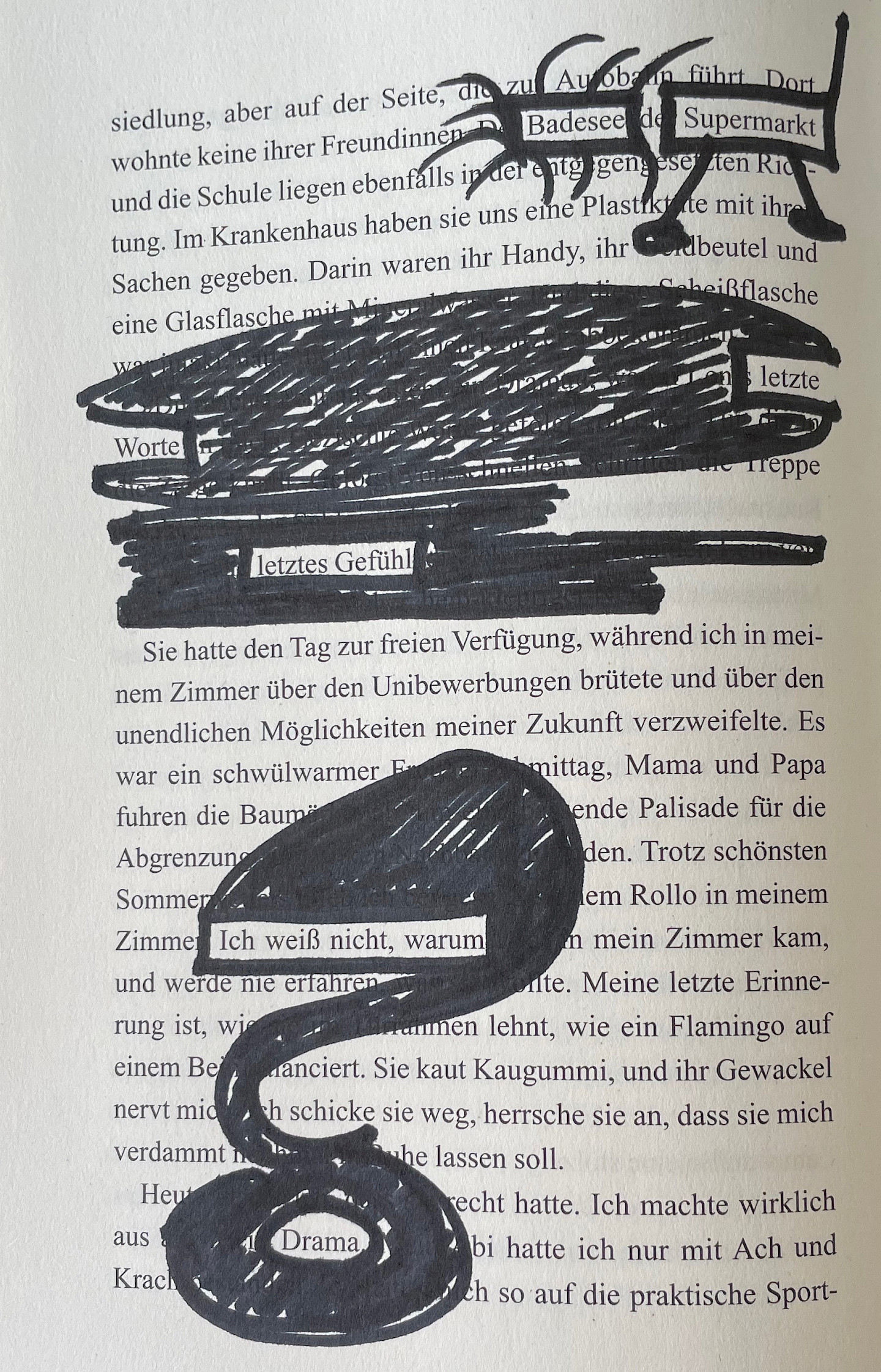 Blackout Poetry – DIY with Meli from Heissliim & Glitzer