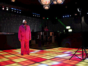 Poster Fat Man Dancing