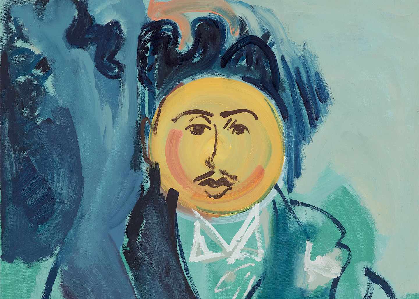 Raphael Egil, Marcel Proust (XIV) (Detail), 2025 © Raphael Egil