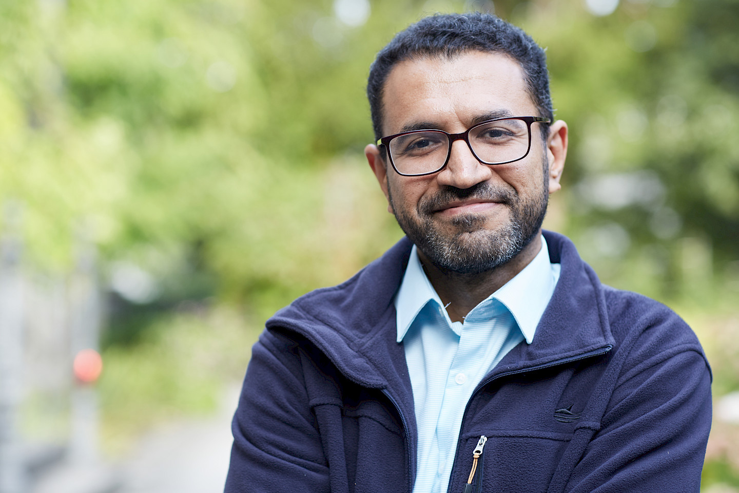 The Egyptian-born author Wagdy El Komy (photograph © by Djamila Grossmann)