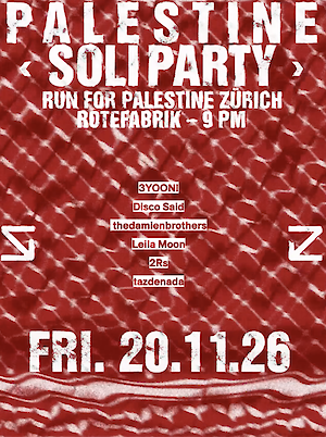 Poster Palestine Soliparty