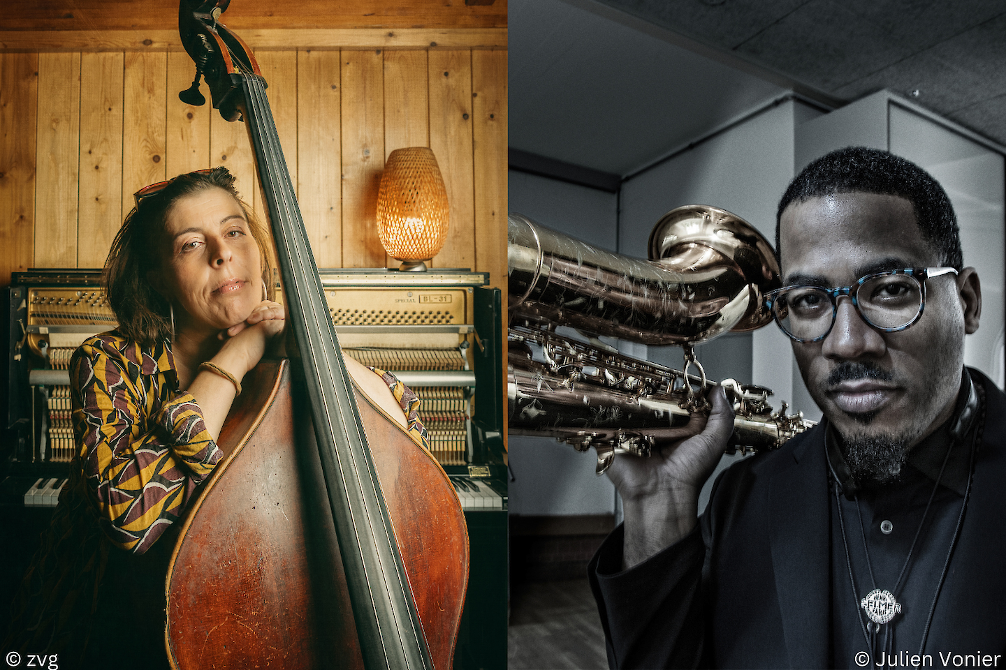unerhört! | Konzert Silvia Bolognesi (Bass) und James Brandon Lewis (Saxofon)​
