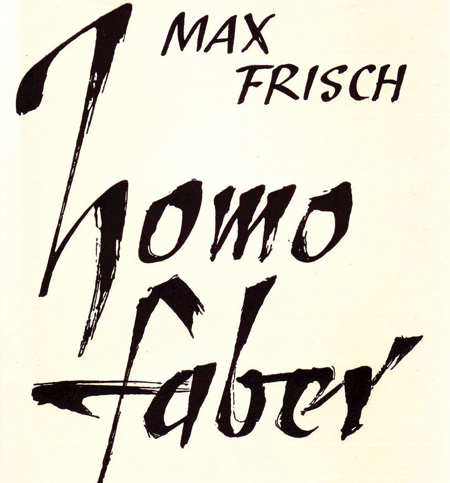 Max Frischs Roman "Homo faber"