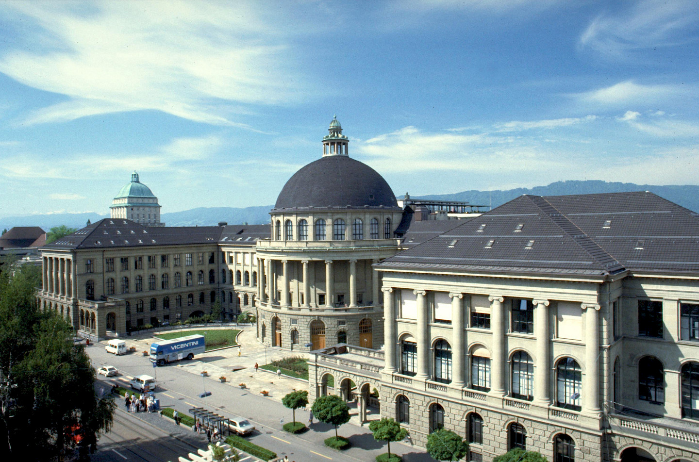 The main building of the ETH Zurich